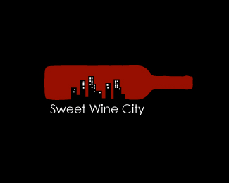 红酒logo设计