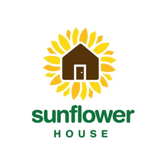 太阳花房子logo设计