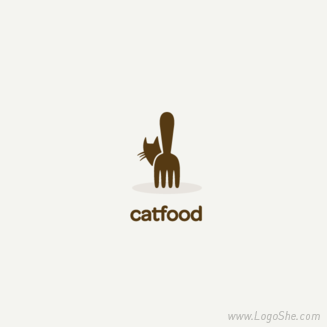 猫食logo设计欣赏