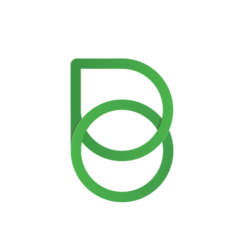 叶子logo设计 绿色 卡通