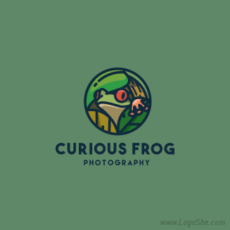 青蛙logo设计欣赏