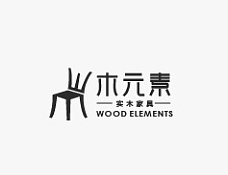 木、椅子、家具LOGO设计