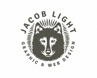 狼logo设计欣赏