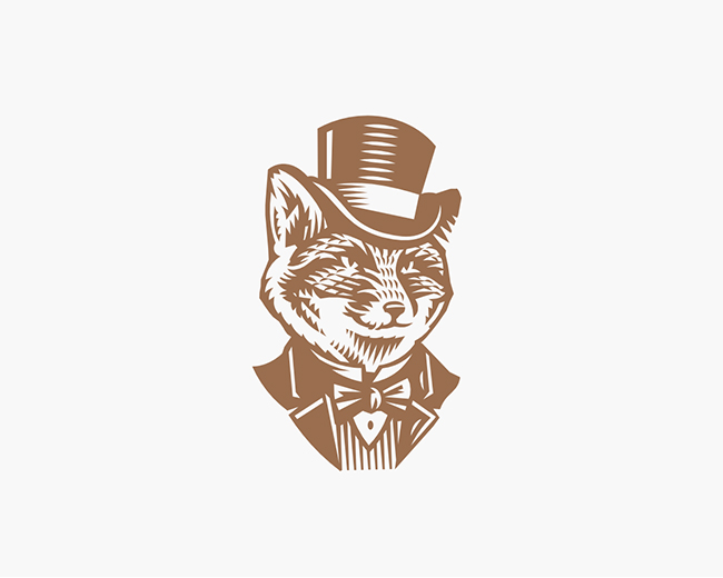 浣熊logo设计欣赏