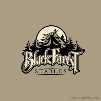 logo设计—森林