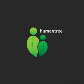 logo设计—树叶