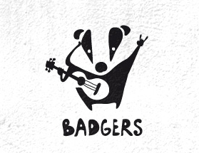 logo设计-一只会玩音乐的熊猫