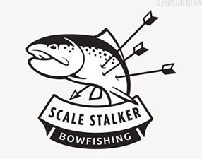 logo设计-被箭穿心的鱼