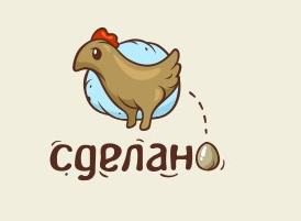 另类母鸡下蛋logo设计图