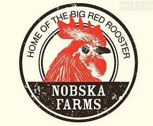 logo设计-红红的大公鸡