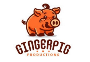 小肥猪形象logo设计