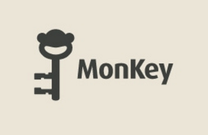 logo设计-大笑猴子钥匙