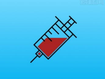 logo设计-针筒注射图