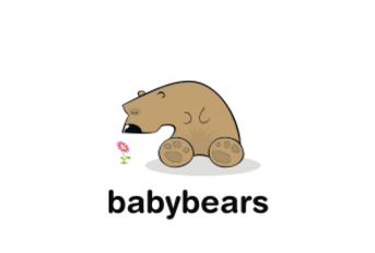 logo设计-玩耍的小熊