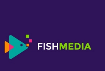 logo设计-立体线条的鱼