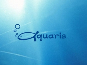 水族馆的简约logo设计