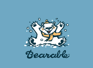 logo设计-狂欢的北极熊