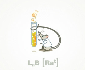 “老鼠实验室”LOGO