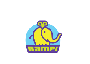 logo设计-可爱的机械小象