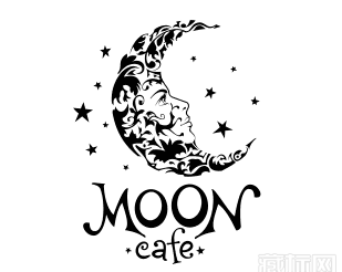 logo设计-以月亮的名义，制造咖啡