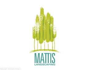 简单的景观公司的logo设计