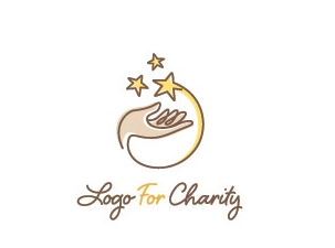星星月亮为主的慈善机构的logo素材