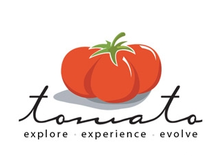诱人的大大的西红柿logo设计素材！