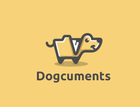logo欣赏-一只狗变成了一个文件夹！
