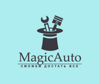 魔术师？还是汽车维修公司logo设计？