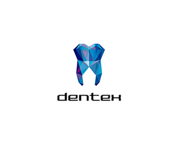 立体感十足的牙医logo设计