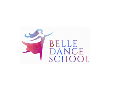 舞蹈学院logo标志 唯美好看
