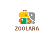 动物园logo设计释义：可爱的动物公园
