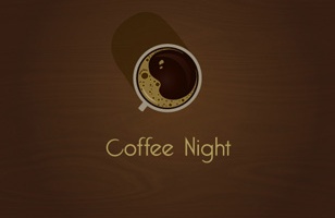 咖啡行业logo设计欣赏，另类的角度，一体的颜色