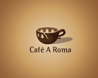咖啡店标识logo设计