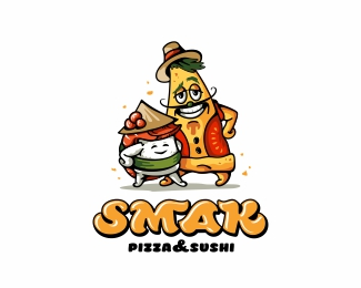 披萨店的logo设计