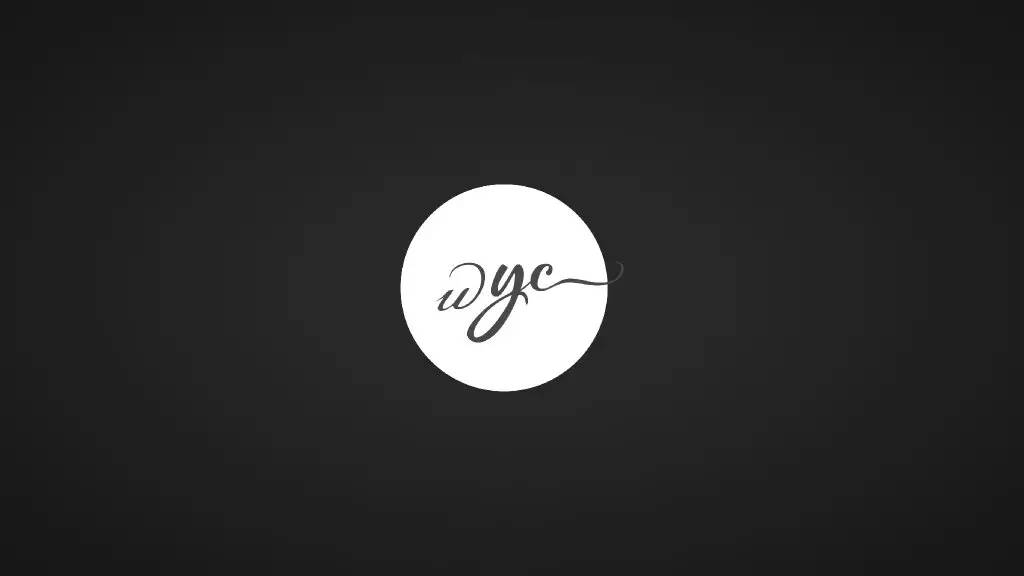 WYC个人品牌logo设计