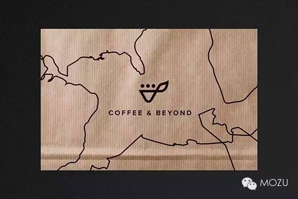 国外一家咖啡品牌logo设计及其包装设计