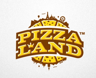 披萨店标志logo设计