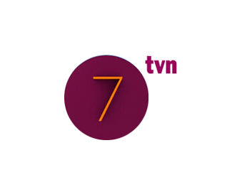 波兰TVN7频道台标logo设计