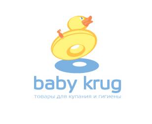 babykrug婴儿沐浴用品logo设计