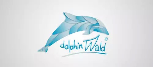 【标志LOGO设计】海豚为元素的logo设计