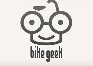 自行车极客logo设计
