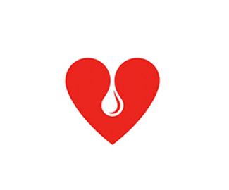 爱心献血logo设计