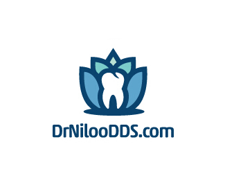 Dr.Niloo牙科标志logo设计欣赏