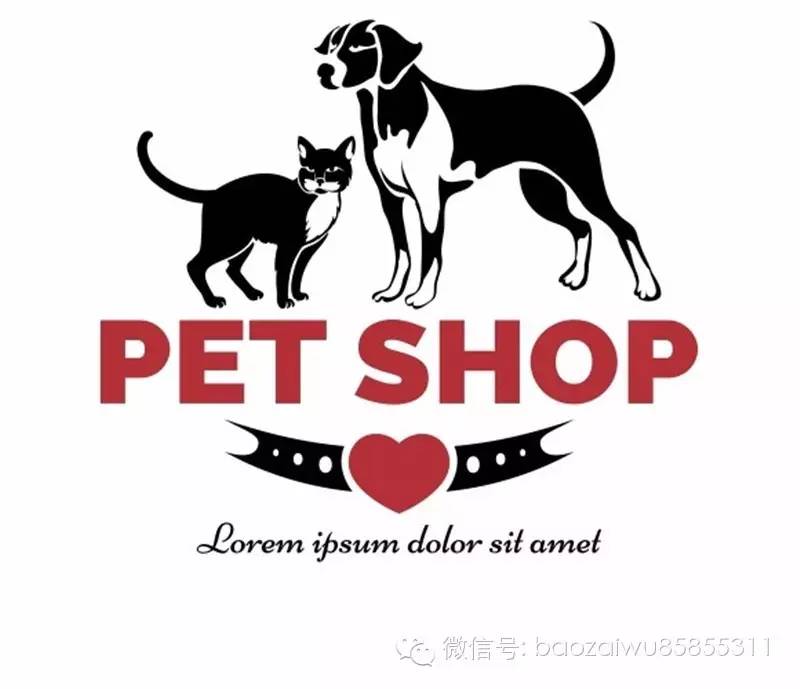 超有爱的国外宠物店LOGO欣赏