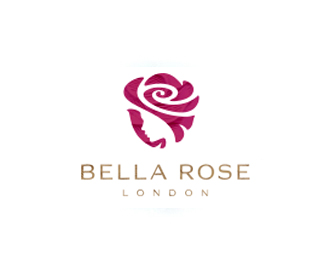 伦敦Bella Rose美容院logo设计欣赏