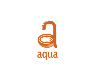 Aqua卫浴产品logo设计欣赏