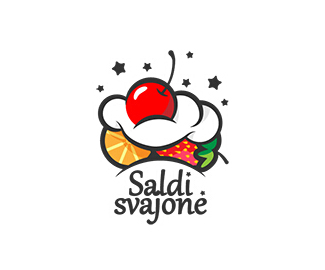 Saldi Savjone水果蛋糕店logo设计欣赏