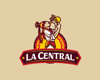 La Central古代人物logo设计欣赏