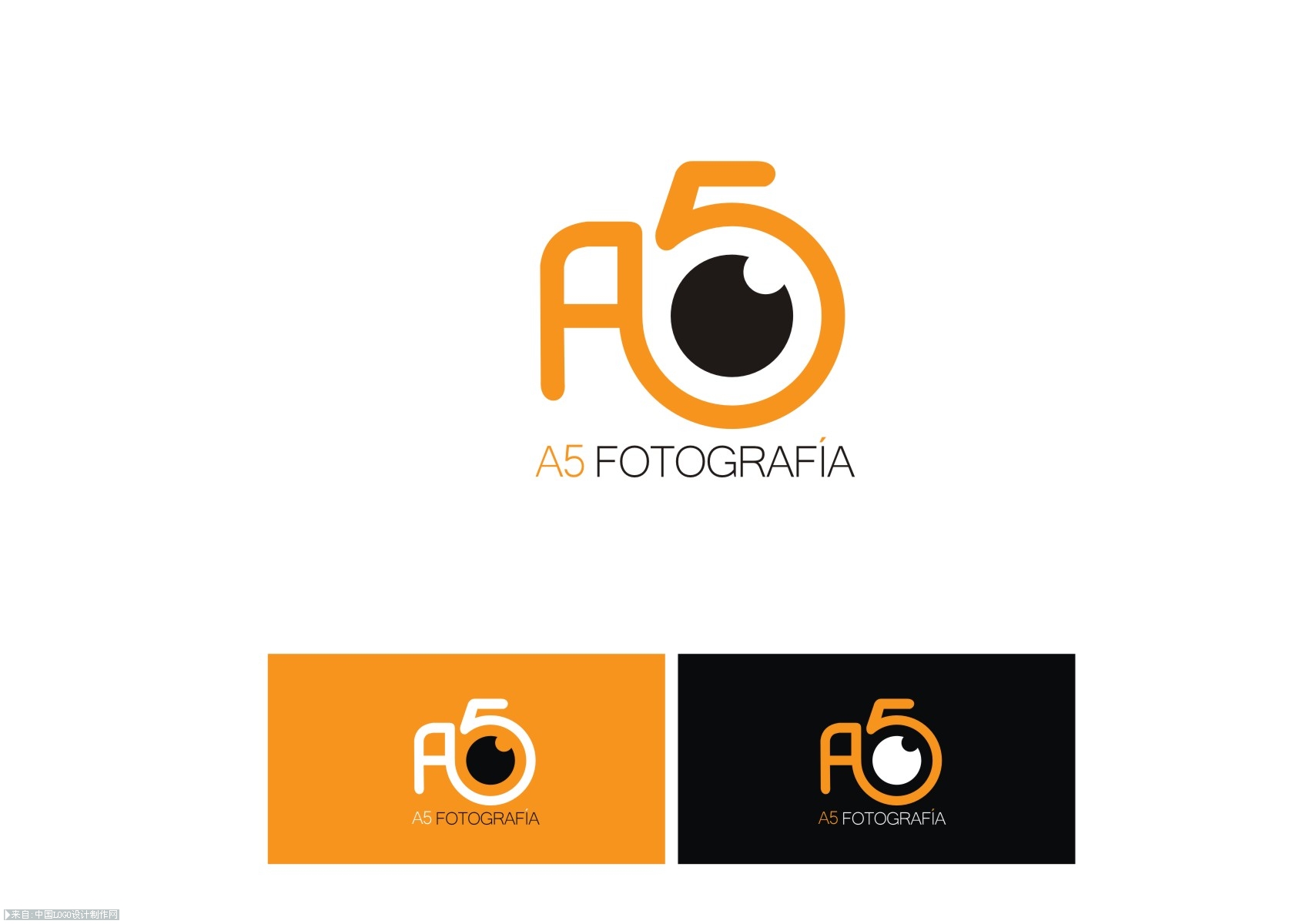 摄影行业的相机logo设计